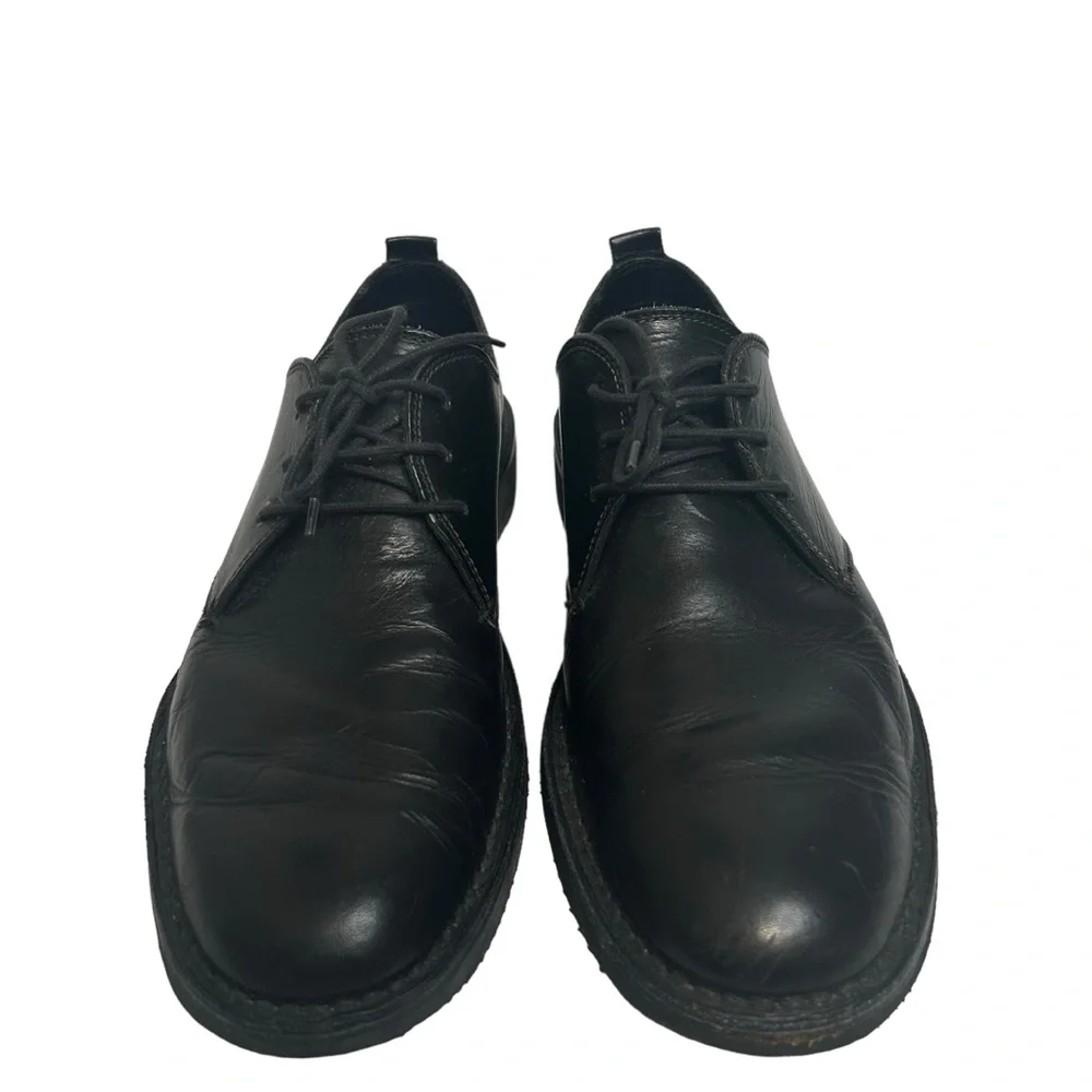 Men’s Coach Bowie Black Leather Oxford Shoes Sz 13 - Picture 5 of 12